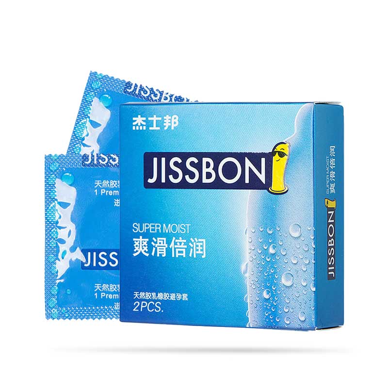 JISSBON Smooth and moisturizing condom two pcs Custom Edition