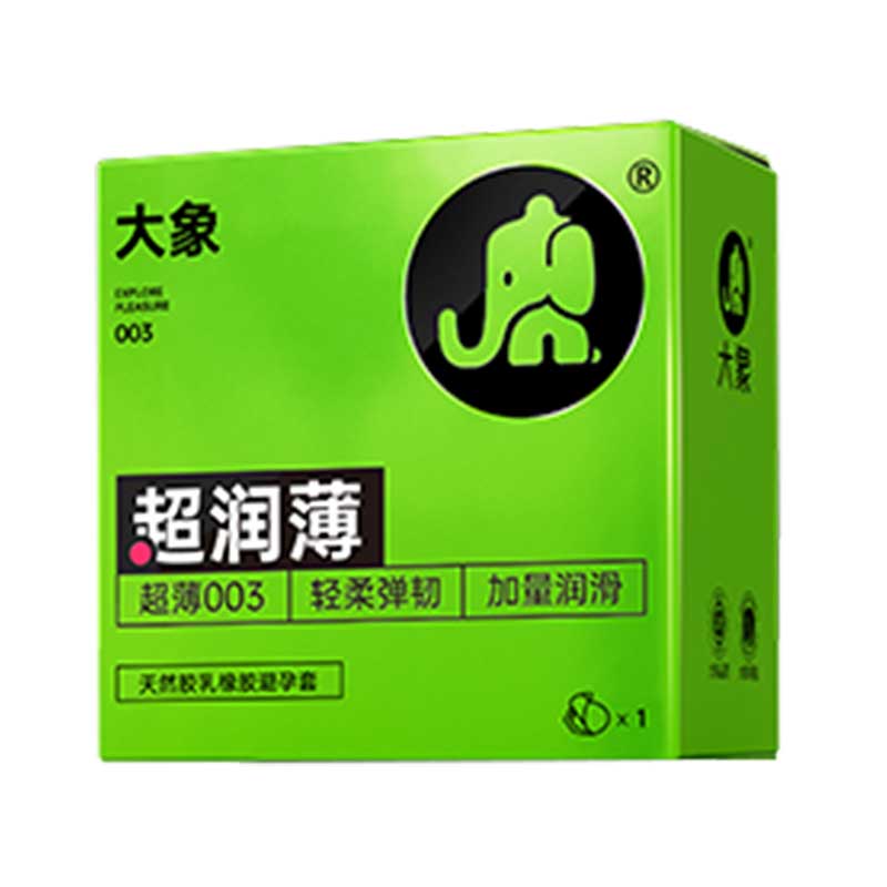 ELEPHANT 003  Ultra-thin lubrication condom  Pack of  one