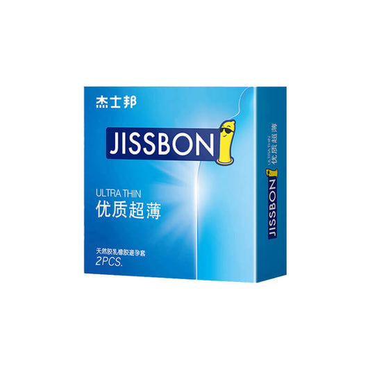 JISSBON  High quality and ultra-thin condom  two pcs