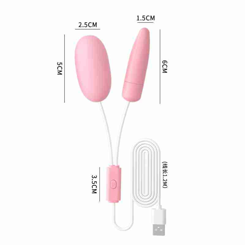 LILO Series vibrator  JYLL Flirting Egg D Sakura Pink USB Type