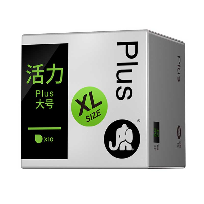 ELEPHANT  Vitality XL Large condom  Pack of ten