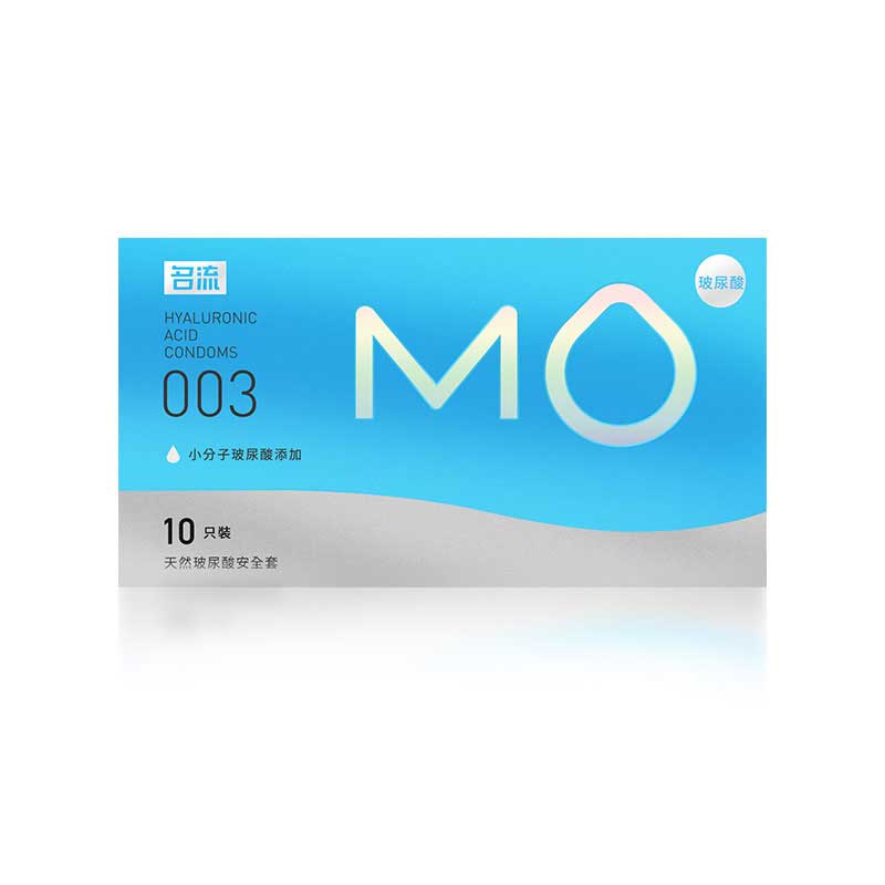 MINGLIU  MO 003 hyaluronic acid condom ten  pcs