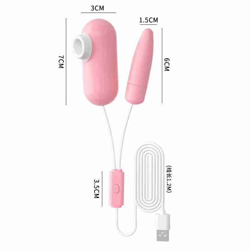LILO Series vibrator  JYLL Flirting Egg C Sakura Pink USB Type