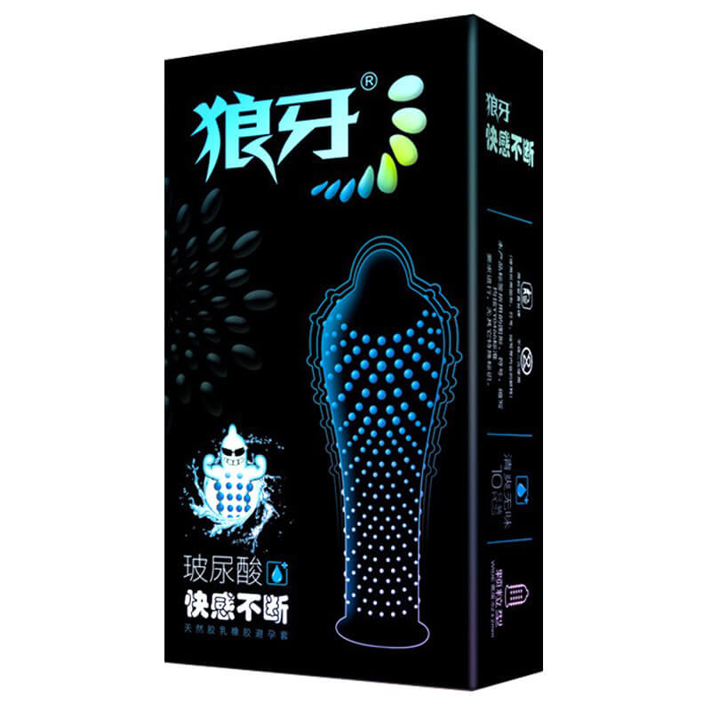 SIXIANGNI  Wolf Fang constant pleasure  condom  ten  pcs