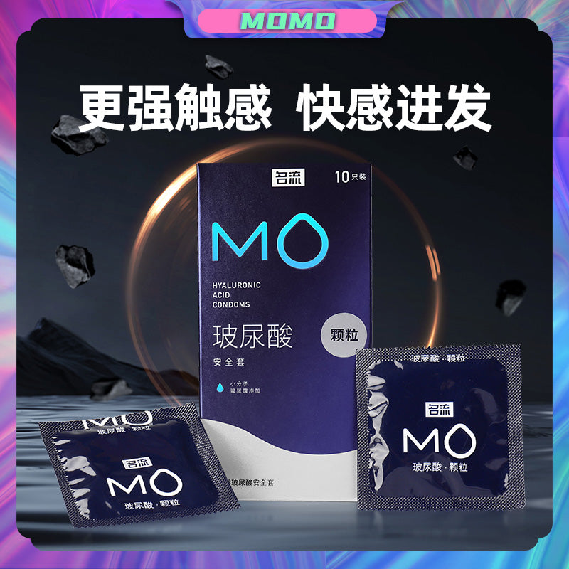 MINGLIU MO Hyaluronic acid particles condom  ten pcs