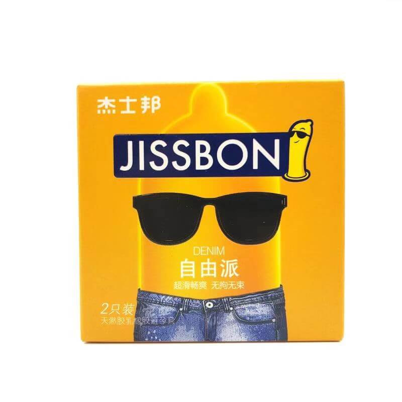 JISSBON liberal condom two pcs