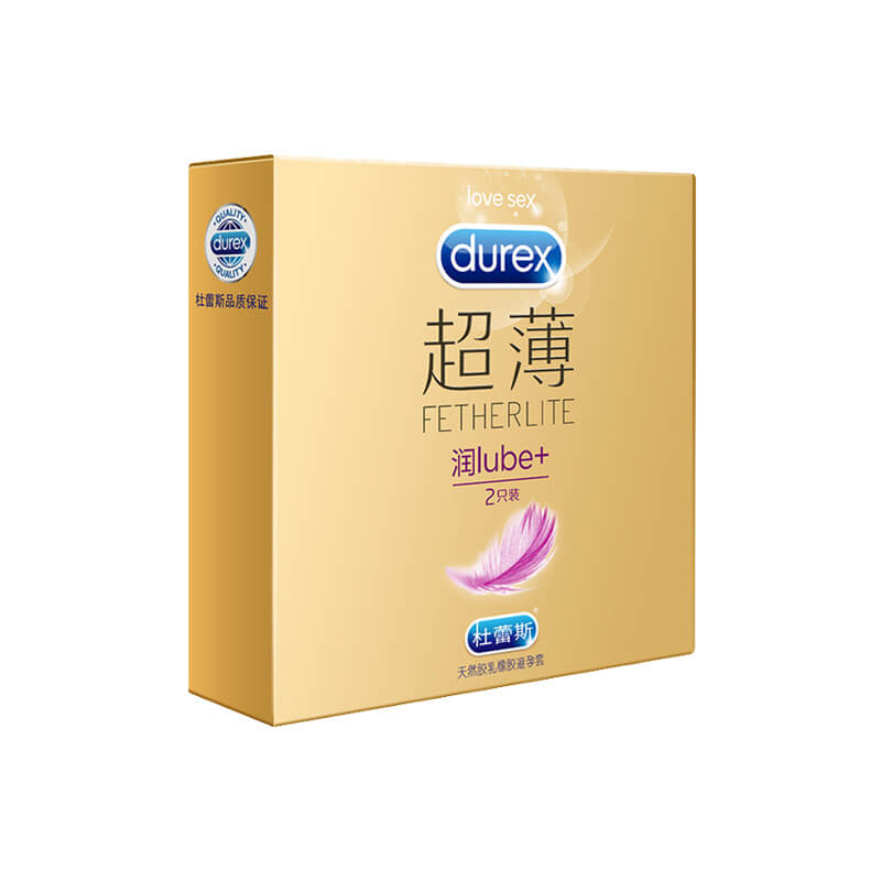 DUREX  Ultra-thin and moisturizing  condom Pack of  two Gift pack