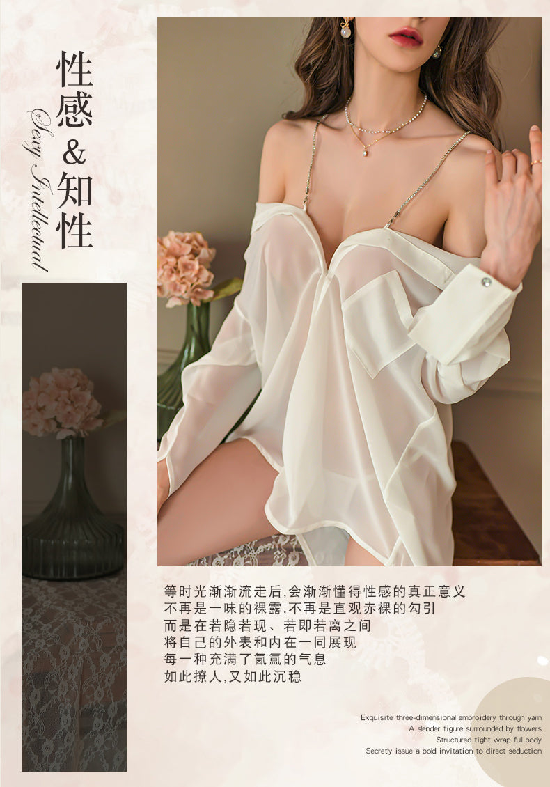 LZM series sexy underwear  1107 white (this model does not have a packaging box)