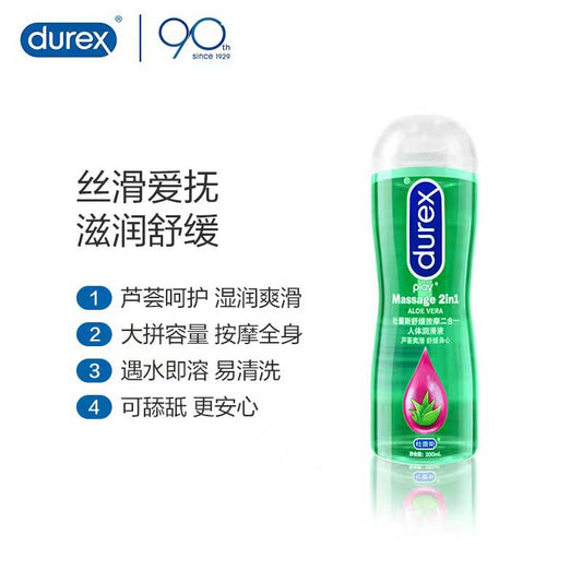 DUREX Soothing massage two-in-one body lubricant 200ML
