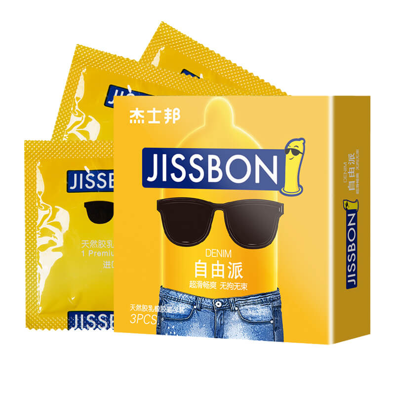 JISSBON liberal condom three pcs
