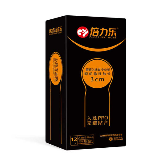 PLEASURE MORE mushroom condom Professional version