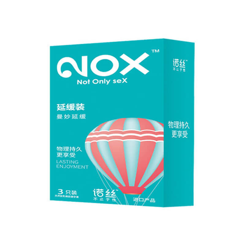 NOX delay condom three  pcs