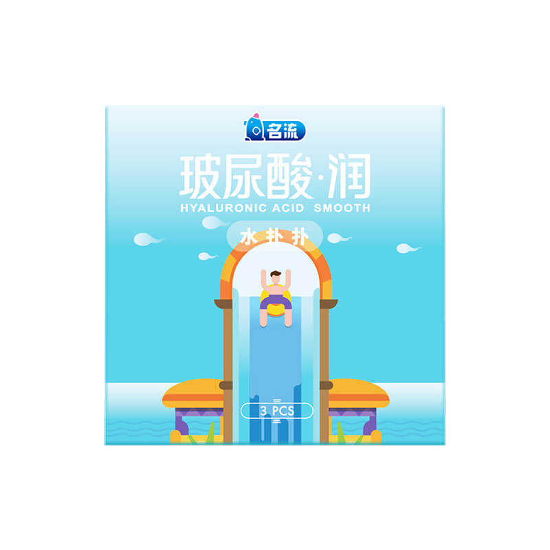 MINGLIU  Hydrating condom  three pcs