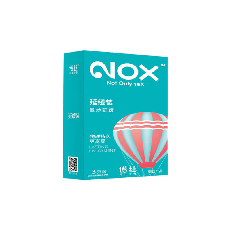 NOX delay condom three  pcs