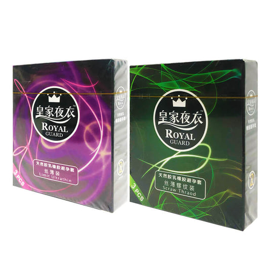 ROYAL GUARD  pajamas condom three pcs
