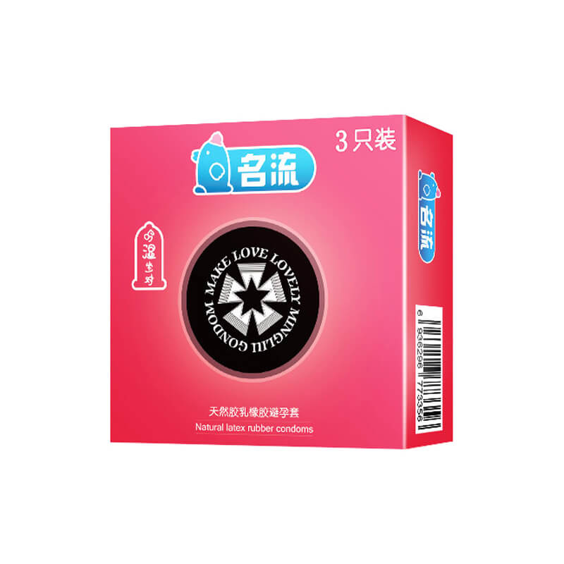 MINGLIU Yinshi sits right condom  three pcs