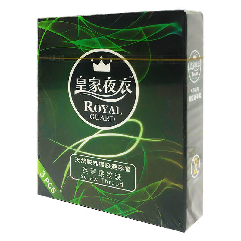ROYAL GUARD  pajamas condom three pcs