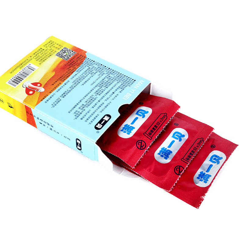 MANYIBEI   Bajie  Ice feeling condom three pcs