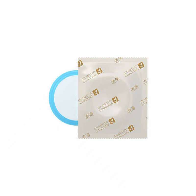 OKAMOTO Non-sensory ultra-thin three pce  yellow packaging