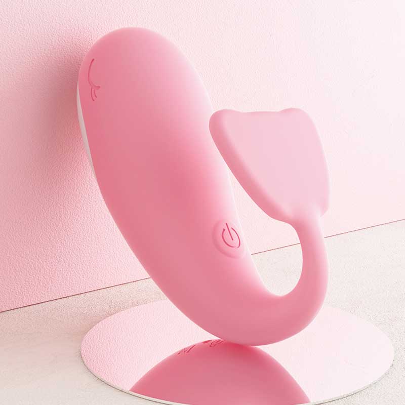 GALAKU series  Vibrator Little whale cherry powder