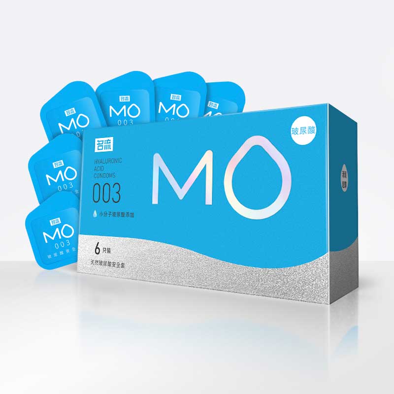 MINGLIU  MO 003 hyaluronic acid condom six  pcs