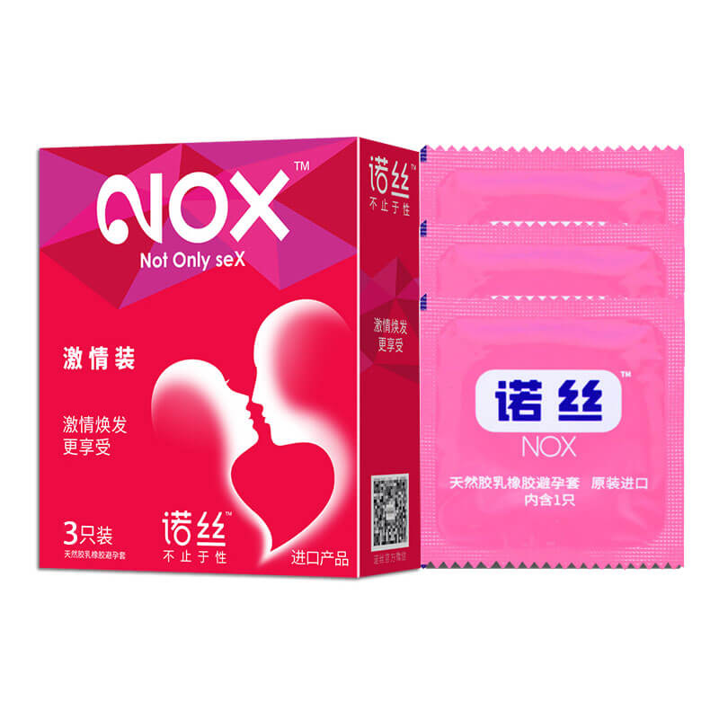 NOX Passion condom three  pcs
