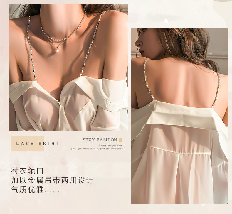 LZM series sexy underwear  1107 white (this model does not have a packaging box)