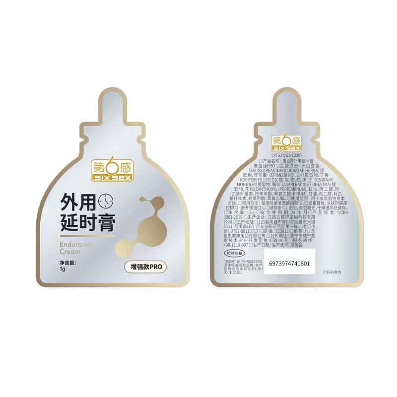 SIX SEX  Enhanced version of external use delay cream PRO1g