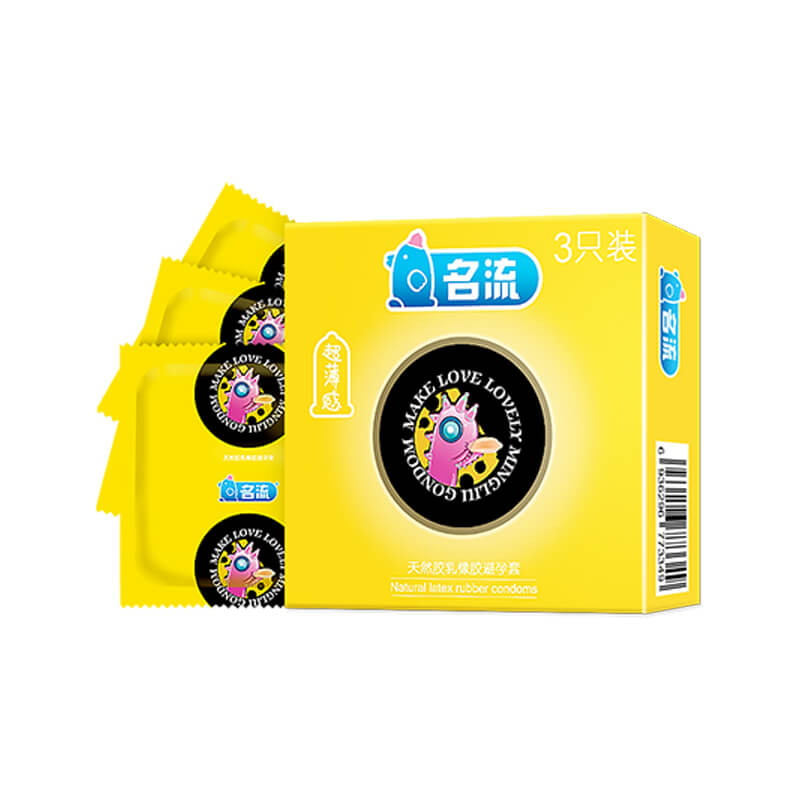 MINGLIU Ultra-thin feeling  condom  three pcs