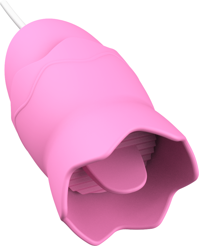 MJS tongue licking round vibrator+backcourt vibrator