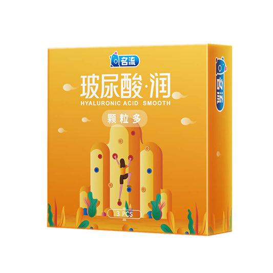 MINGLIU Many particles condom  three pcs