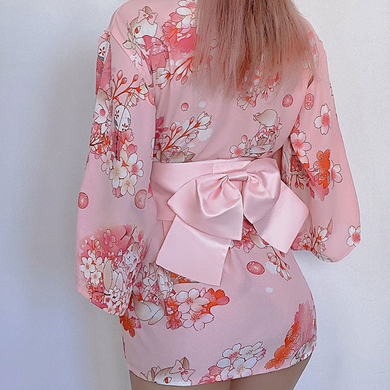 LZM series sexy underwear  kimono powder