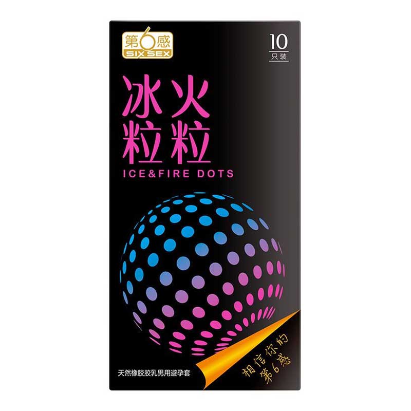 SIX SEX  Ice and fire particles  pack of ten