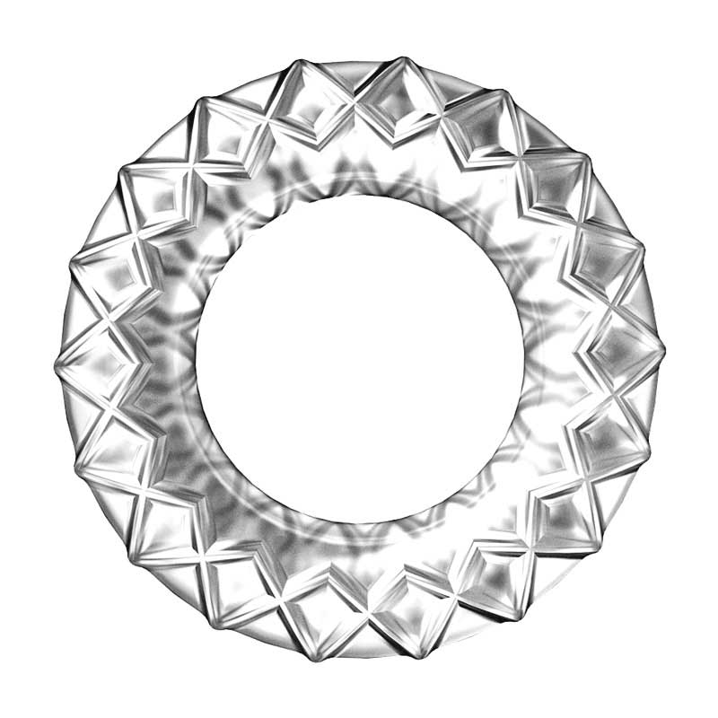 six sex  Crystal delay locking ring  three pcs