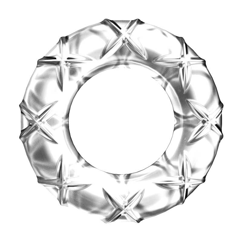 six sex  Crystal delay locking ring  three pcs