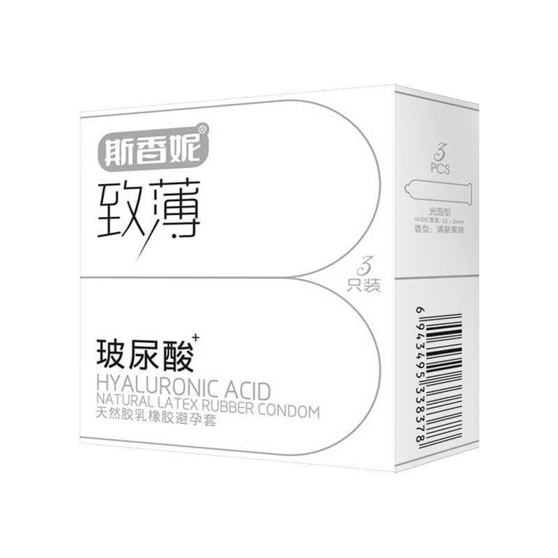 SIXIANGNI  Ultra thin condom  three pcs