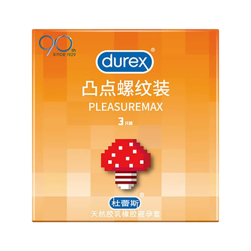 DUREX   raised point thread condom Pack of three