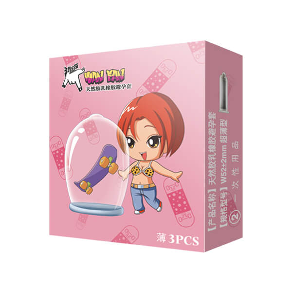 WANFAN   condom  three  pcs