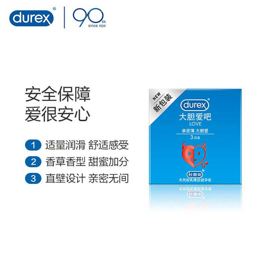 DUREX   bold love condom Pack of three