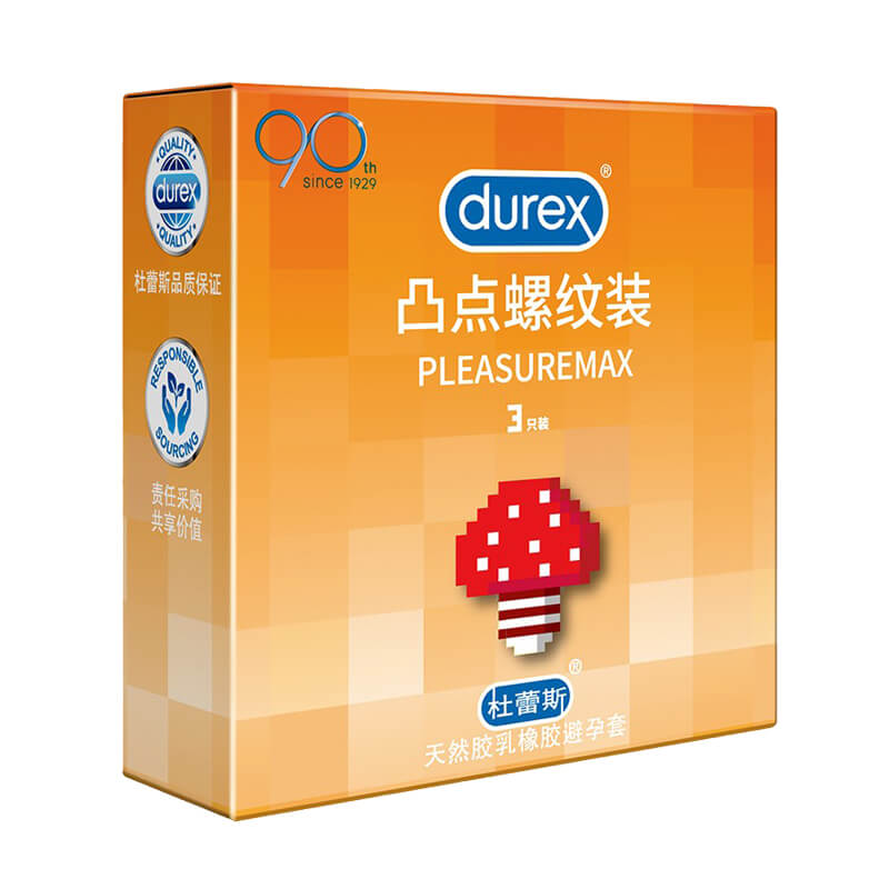 DUREX   raised point thread condom Pack of three