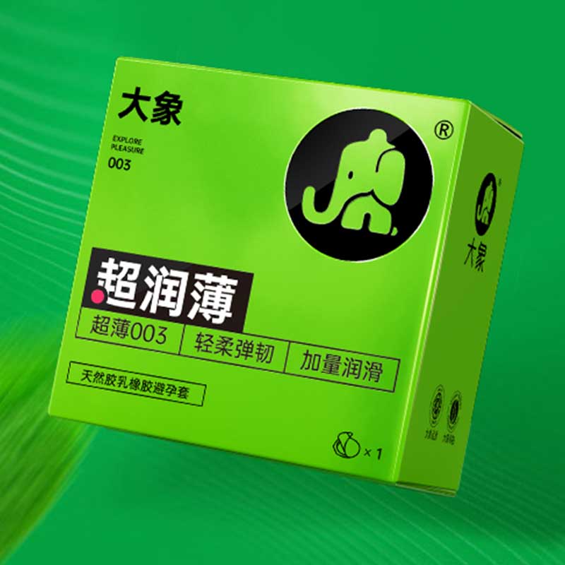 ELEPHANT 003  Ultra-thin lubrication condom  Pack of  one