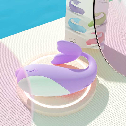 GALAKU series  Vibrator Narwhal taro purple