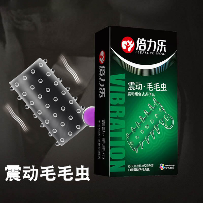 PLEASURE MORE Condom series  Shock   Caterpillar