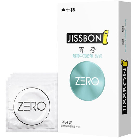 JISSBON Zero sense Qinrun condom four pcs