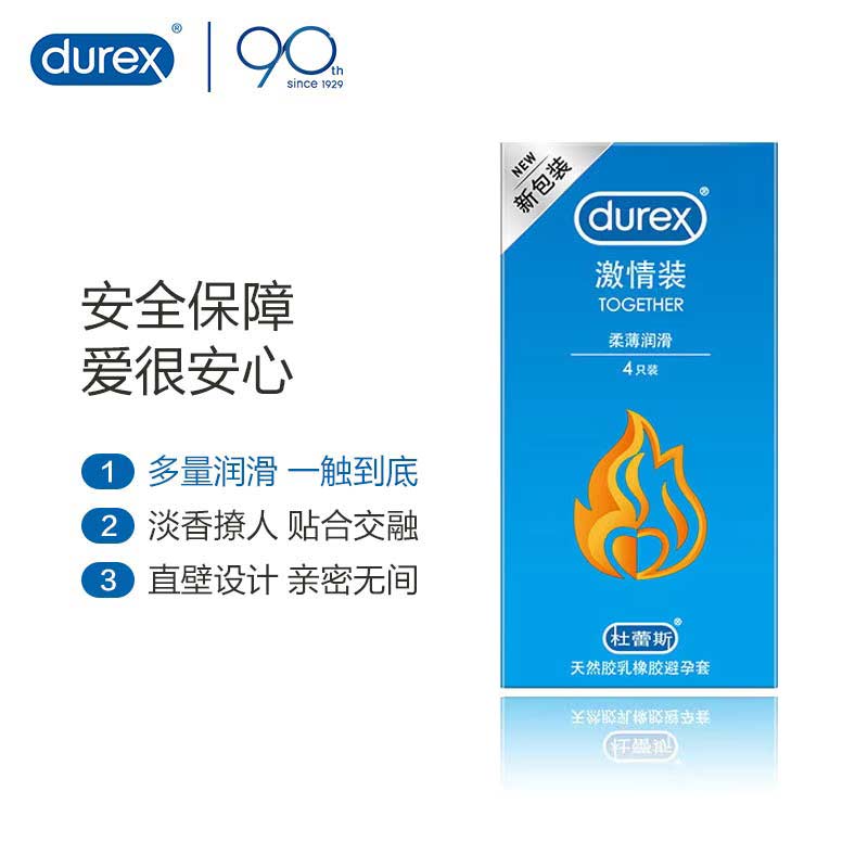 DUREX  Passion condom Pack of Four