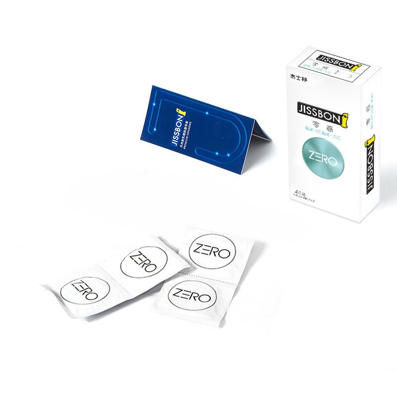 JISSBON Zero sense Qinrun condom four pcs