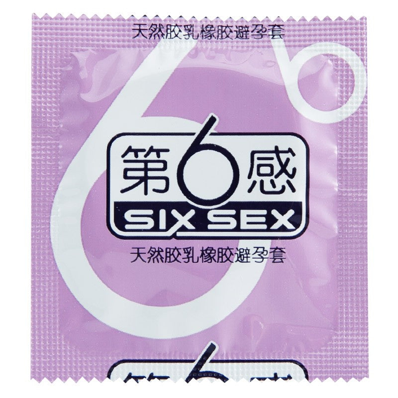 SIX SEX Ultra-thin lubrication pack of four