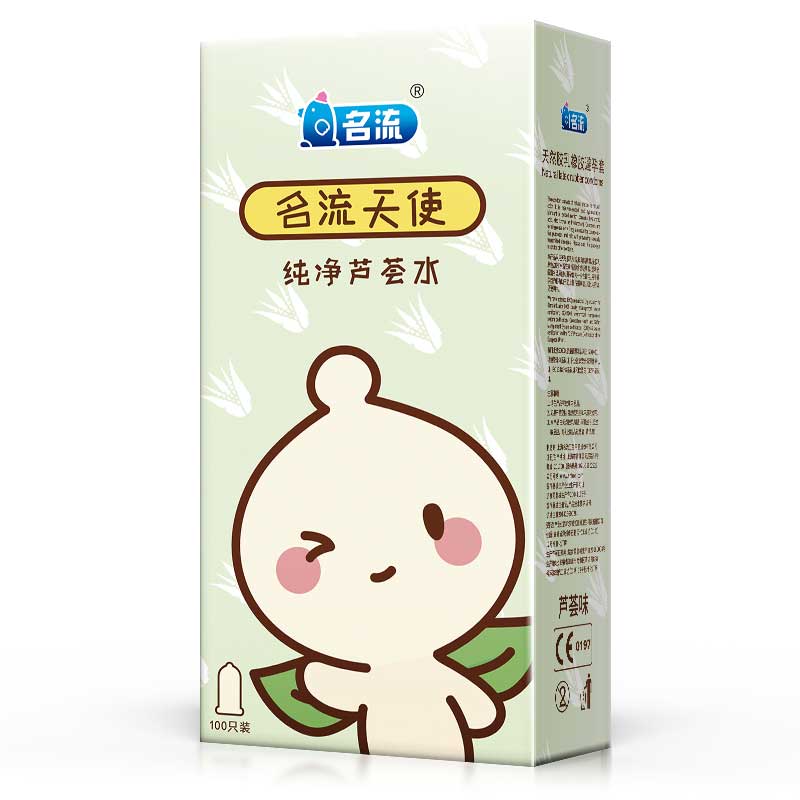 MINGLIU  Angel Aloe  condom  one hundred pcs