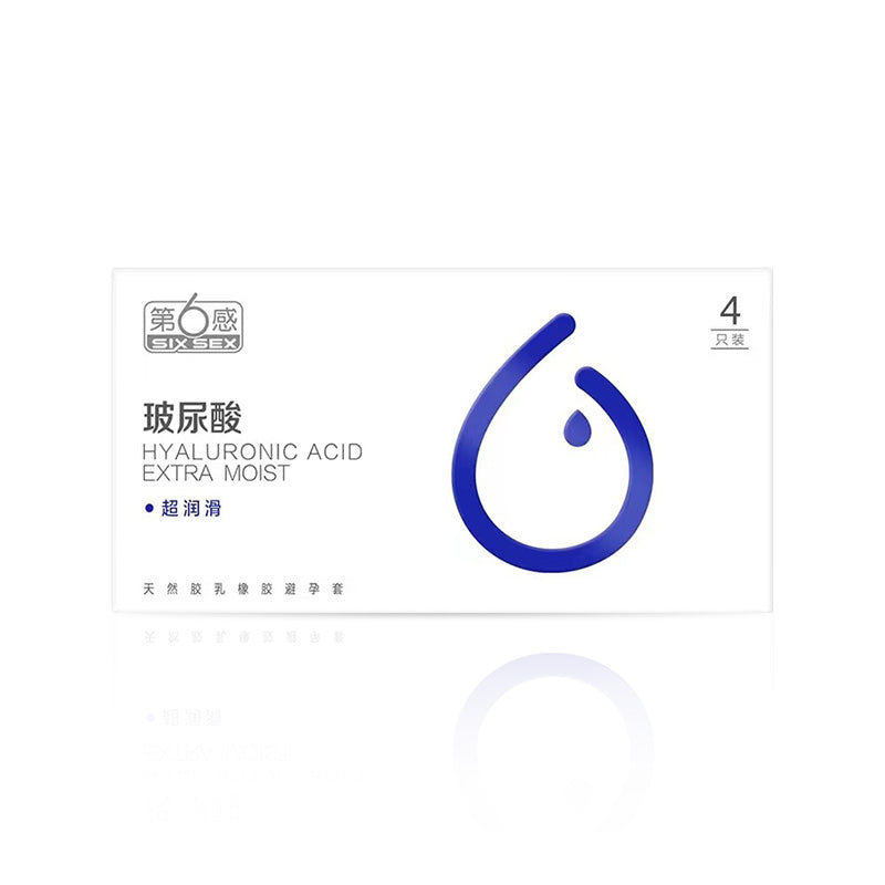 SIX SEX Hyaluronic acid super lubrication  Big box of four  Formal wear
