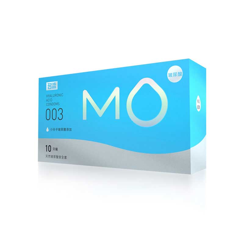 MINGLIU  MO 003 hyaluronic acid condom ten  pcs